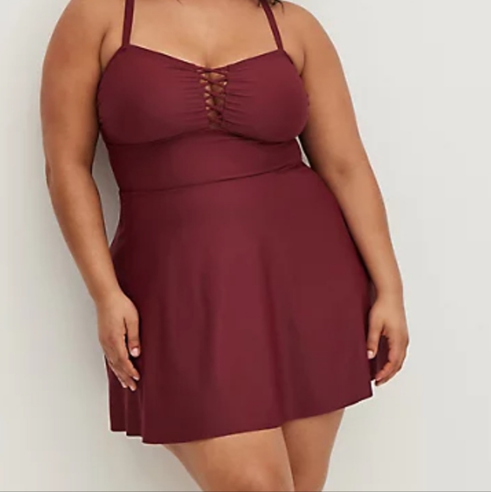 Torrid Long Swim Dress